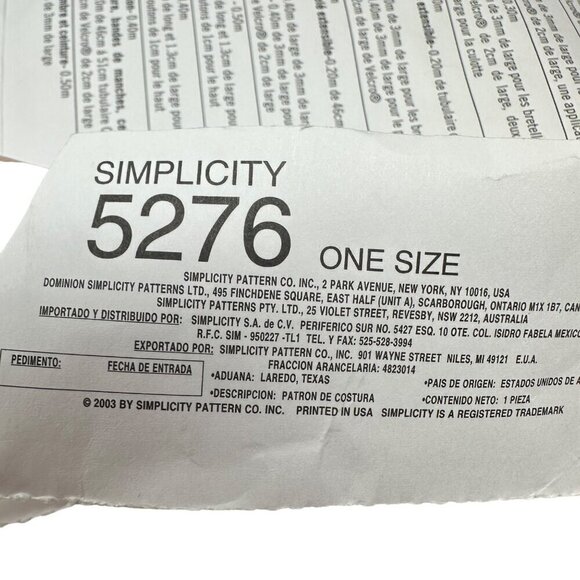 Simplicity 5276 Pattern 18in Doll Clothes Sewing Fashion Nightgown Robe Pajamas - Picture 8 of 9